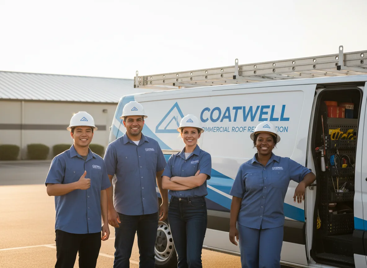 Commercial roof coating company in Adrian, TX